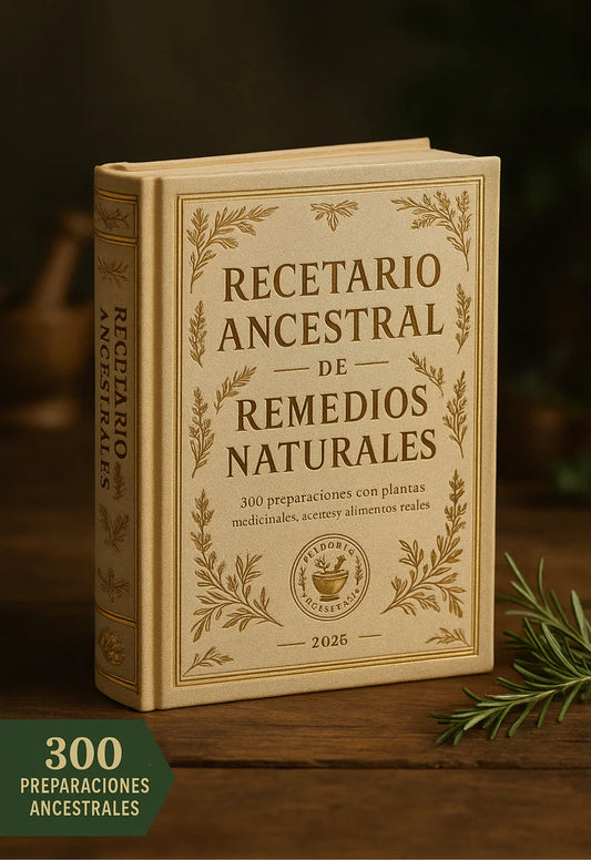 RECETARIO ANCESTRAL + 1O LIBROS DE REGALO